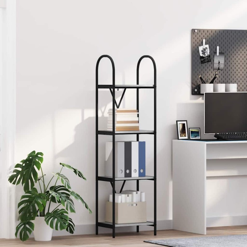 vidaXL Ράφι Βιβλίων 4 επιπέδων 40 x 30 x 146 εκ Επεξεργασμένο ξύλο