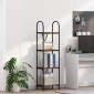 vidaXL Ράφι Βιβλίων 4 επιπέδων 40 x 30 x 146 εκ Επεξεργασμένο ξύλο