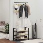 vidaXL Κρεμάστρα Sonoma Δρυς 75 x 34 x 184 εκ Επεξεργασμένο ξύλο