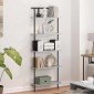 vidaXL Ράφι Βιβλίων 5 επιπέδων 60 x 24 x 168 εκ. Επεξεργασμένο ξύλο