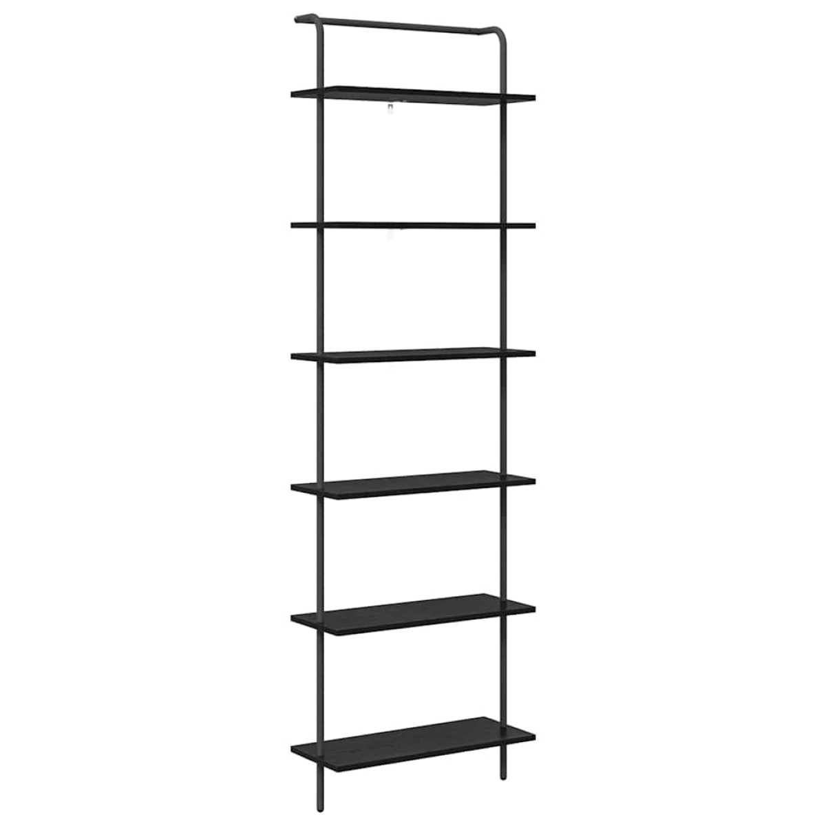 vidaXL Ράφι Βιβλίων 6 επιπέδων 60 x 24 x 203 εκ Επεξεργασμένο ξύλο