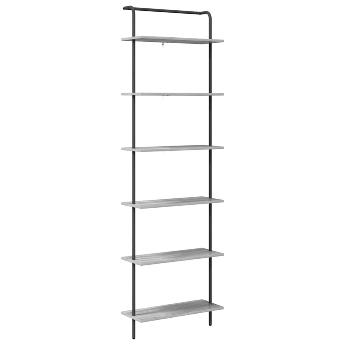 vidaXL Ράφι Βιβλίων 6 επιπέδων 60 x 24 x 203 εκ Επεξεργασμένο ξύλο