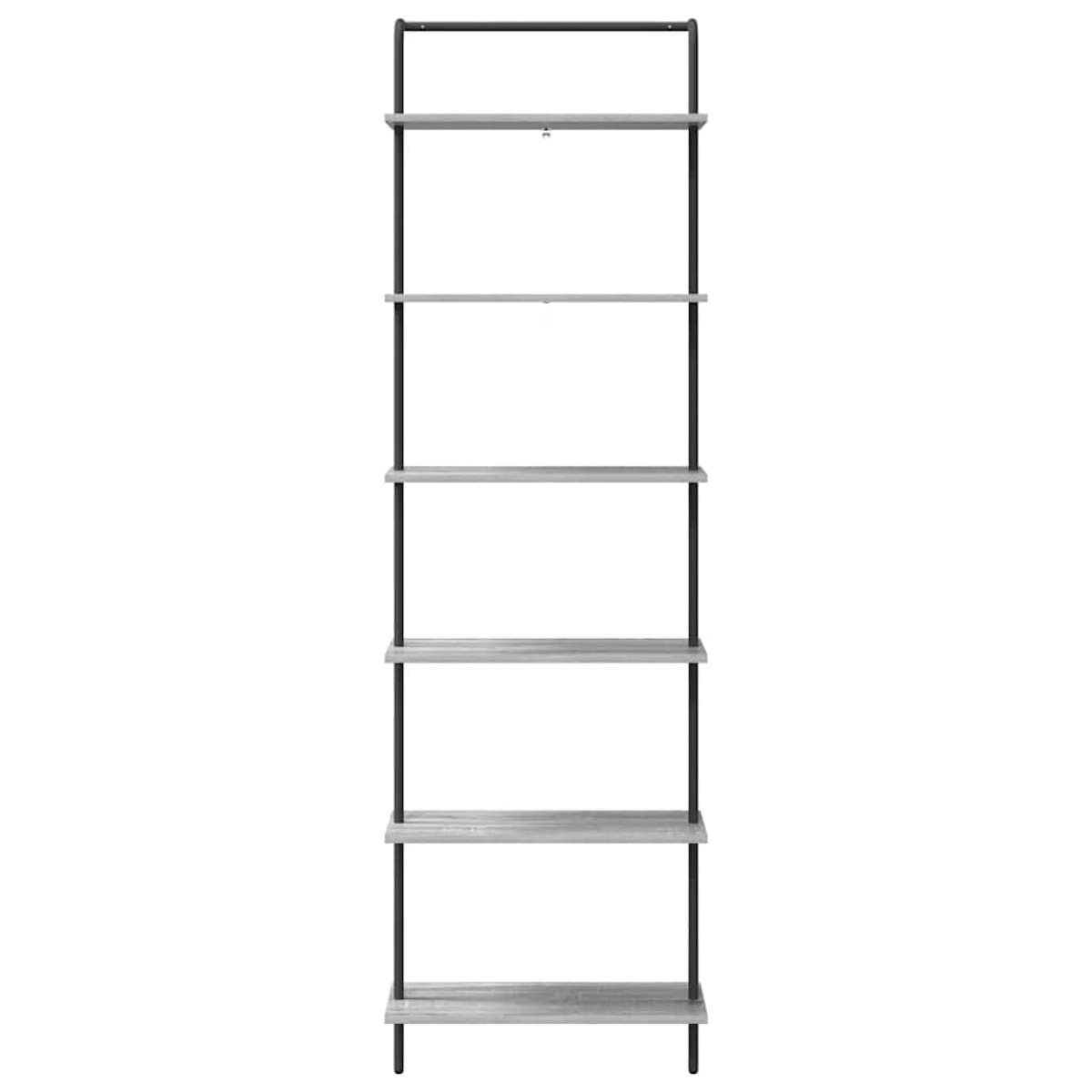 vidaXL Ράφι Βιβλίων 6 επιπέδων 60 x 24 x 203 εκ Επεξεργασμένο ξύλο