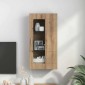 vidaXL Ξύλινο Ντουλάπι Artisan Oak Επεξεργασμένο Ξύλο
