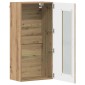 vidaXL Ξύλινο Ντουλάπι Artisan Oak Επεξεργασμένο Ξύλο