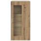 vidaXL Ξύλινο Ντουλάπι Artisan Oak Επεξεργασμένο Ξύλο