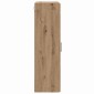 vidaXL Ξύλινο Ντουλάπι Artisan Oak Επεξεργασμένο Ξύλο