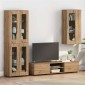 vidaXL Ξύλινο Ντουλάπι Artisan Oak Επεξεργασμένο Ξύλο