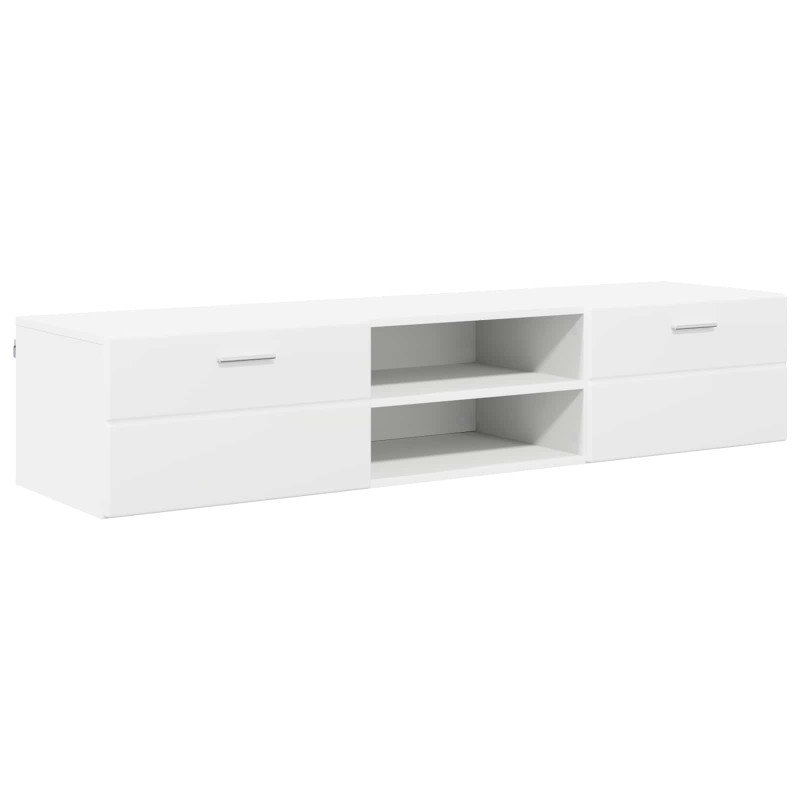 vidaXL Ξύλινο Ντουλάπι 150 x 39 x 30 εκ Λευκό Επεξεργασμένο Ξύλο