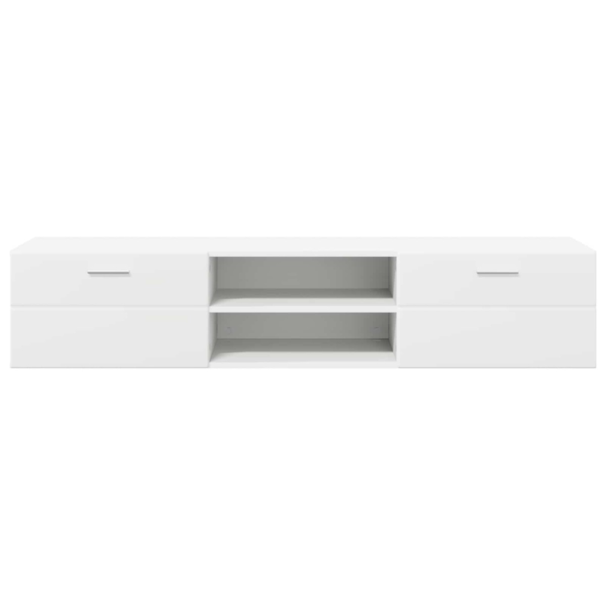 vidaXL Ξύλινο Ντουλάπι 150 x 39 x 30 εκ Λευκό Επεξεργασμένο Ξύλο