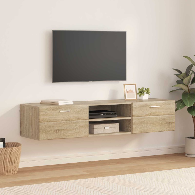 vidaXL Ξύλινο Ντουλάπι 150 x 39 x 30 εκ Δρύς Sonoma Επεξεργασμένο Ξύλο