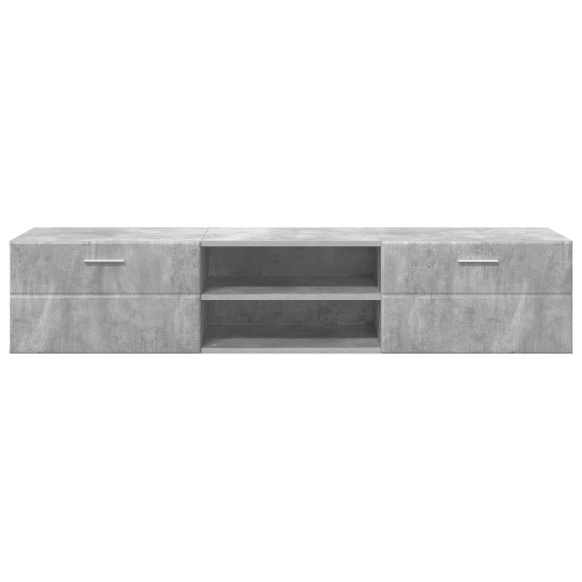 vidaXL Ξύλινο Ντουλάπι 150 x 39 x 30 εκ Υψηλής γυαλάδας λευκό