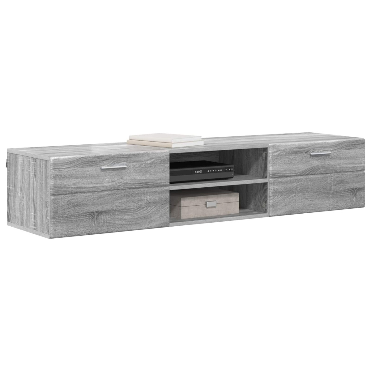 vidaXL Ξύλινο Ντουλάπι 150 x 39 x 30 εκ Γκρίζο Σονομα