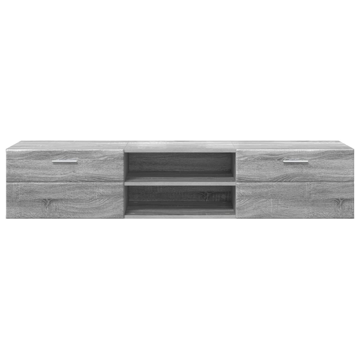 vidaXL Ξύλινο Ντουλάπι 150 x 39 x 30 εκ Γκρίζο Σονομα