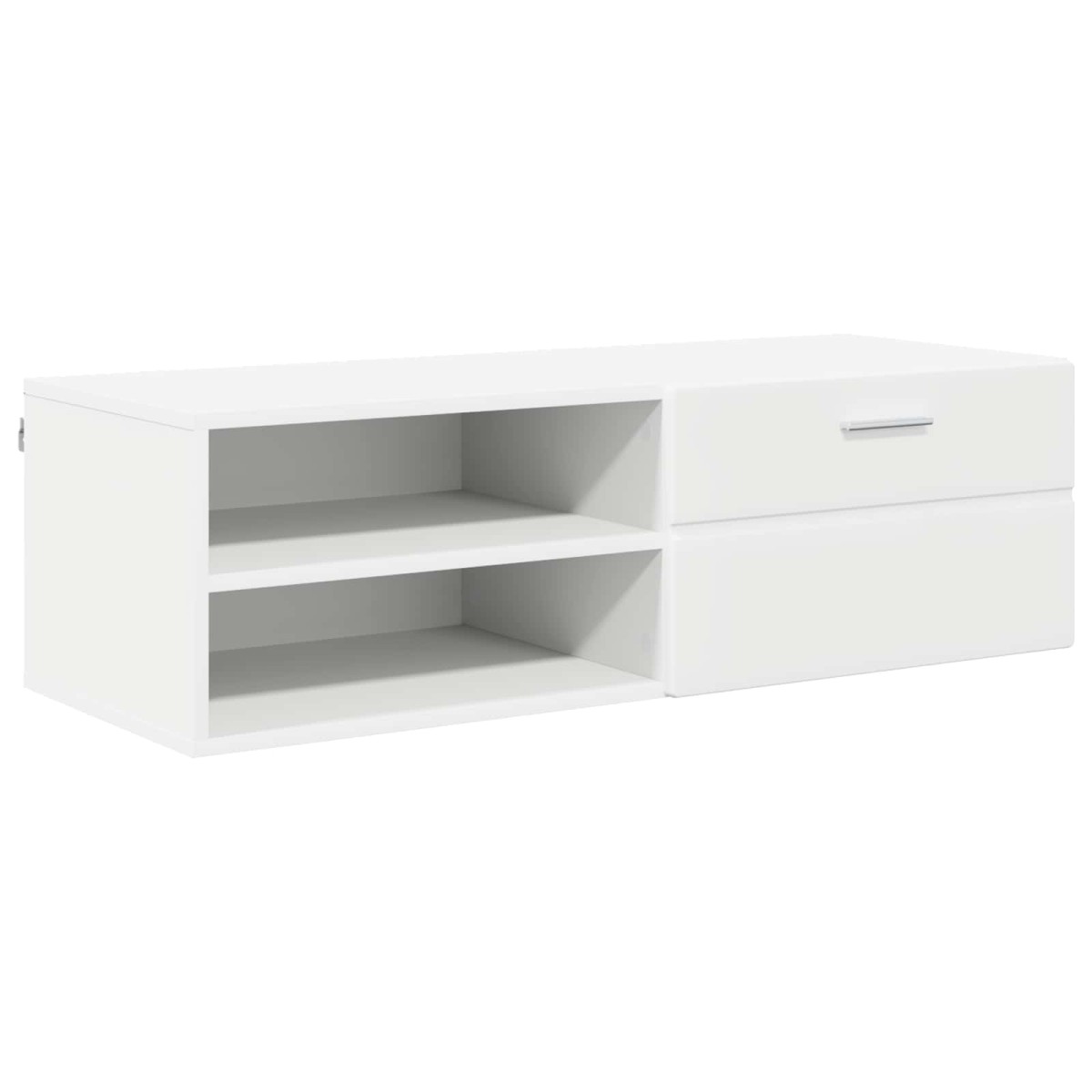 vidaXL Ξύλινο Ντουλάπι 100,5 x 39 x 30 εκ Λευκό Επεξεργασμένο Ξύλο
