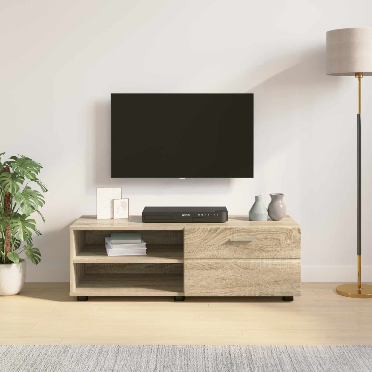 vidaXL Ξύλινο Ντουλάπι 100,5 x 39 x 30 εκ Δρύς Sonoma