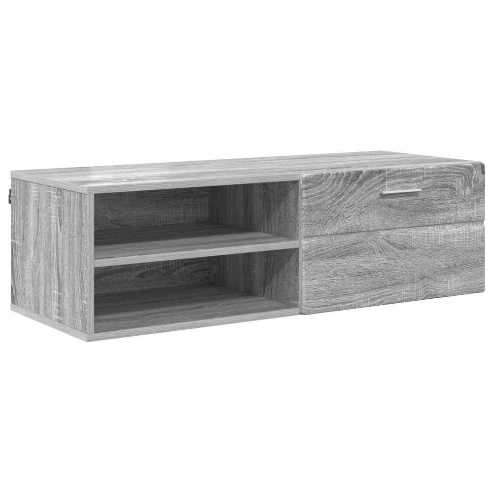 vidaXL Ξύλινο Ντουλάπι 100,5 x 39 x 30 εκ Γκρίζο Σονομα