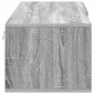 vidaXL Ξύλινο Ντουλάπι 100,5 x 39 x 30 εκ Γκρίζο Σονομα