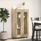 vidaXL Πλαϊνό γραφείο FLORIN 55,5 x 29 x 100 εκ Δρύς Sonoma