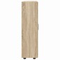 vidaXL Πλαϊνό γραφείο FLORIN 55,5 x 29 x 100 εκ Δρύς Sonoma