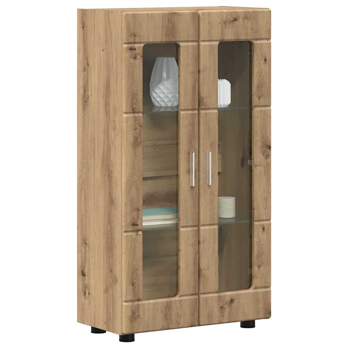 vidaXL Πλαϊνό γραφείο FLORIN 55,5 x 29 x 100 εκ Artisan Oak