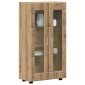 vidaXL Πλαϊνό γραφείο FLORIN 55,5 x 29 x 100 εκ Artisan Oak