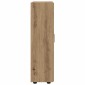 vidaXL Πλαϊνό γραφείο FLORIN 55,5 x 29 x 100 εκ Artisan Oak