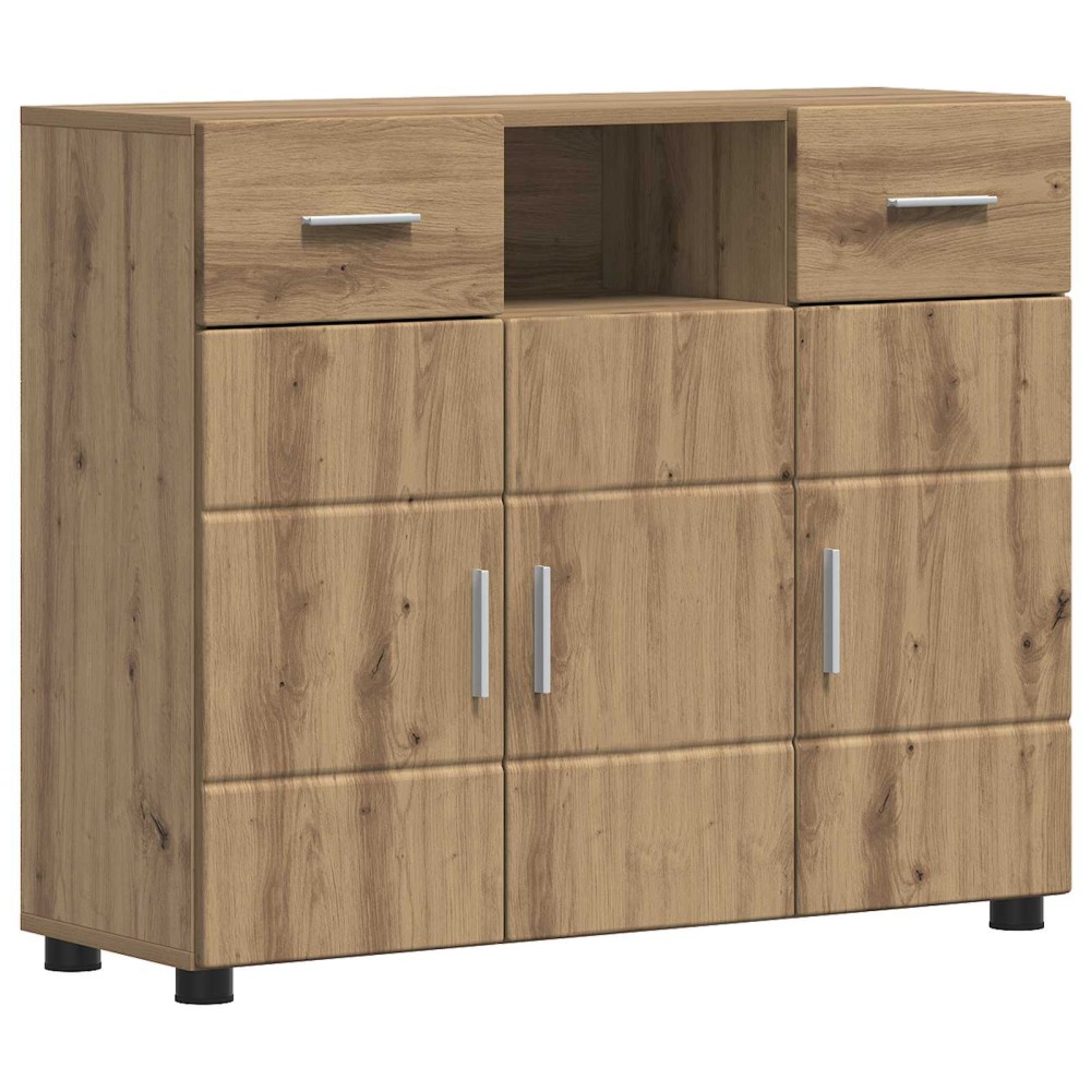 vidaXL Ξύλινο Ντουλάπι Artisan Oak Επεξεργασμένο Ξύλο