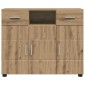 vidaXL Ξύλινο Ντουλάπι Artisan Oak Επεξεργασμένο Ξύλο