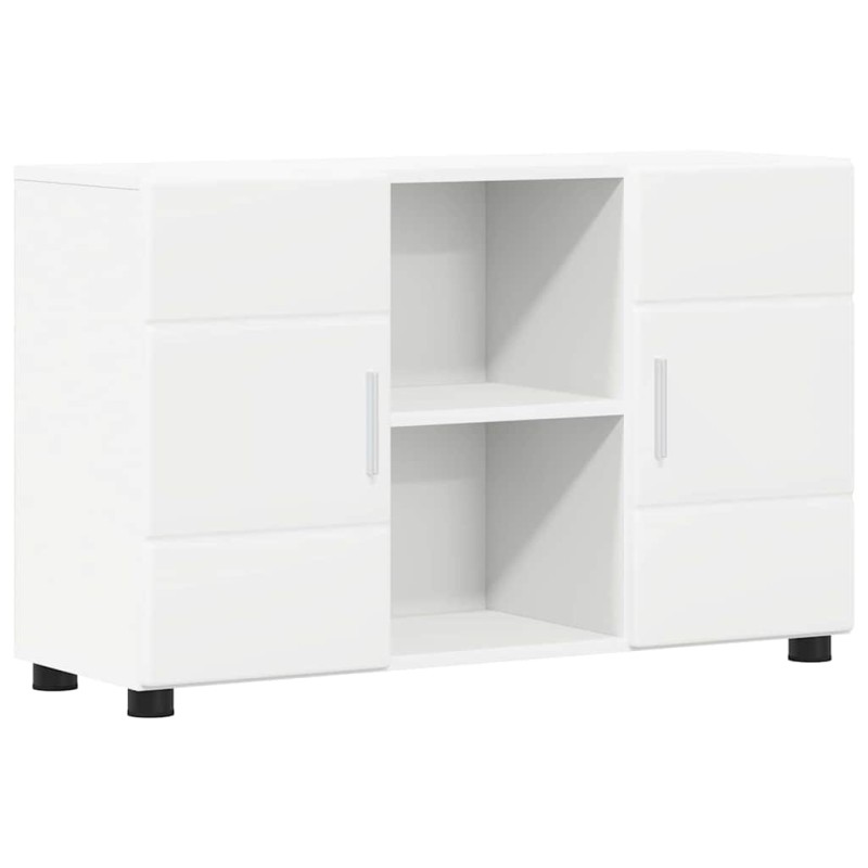 vidaXL Πλαϊνό γραφείο FLORIN 88,5 x 30,5 x 55,5 εκ Λευκό