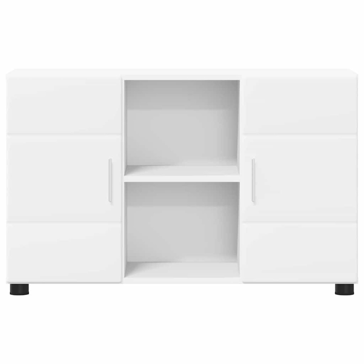 vidaXL Πλαϊνό γραφείο FLORIN 88,5 x 30,5 x 55,5 εκ Λευκό