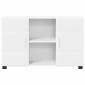 vidaXL Πλαϊνό γραφείο FLORIN 88,5 x 30,5 x 55,5 εκ Λευκό