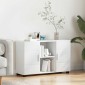 vidaXL Πλαϊνό γραφείο FLORIN 88,5 x 30,5 x 55,5 εκ Λευκό