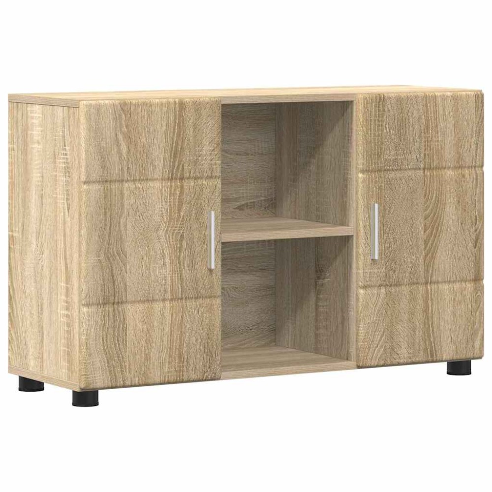 vidaXL Πλαϊνό γραφείο FLORIN 88,5 x 30,5 x 55,5 εκ Δρύς Sonoma
