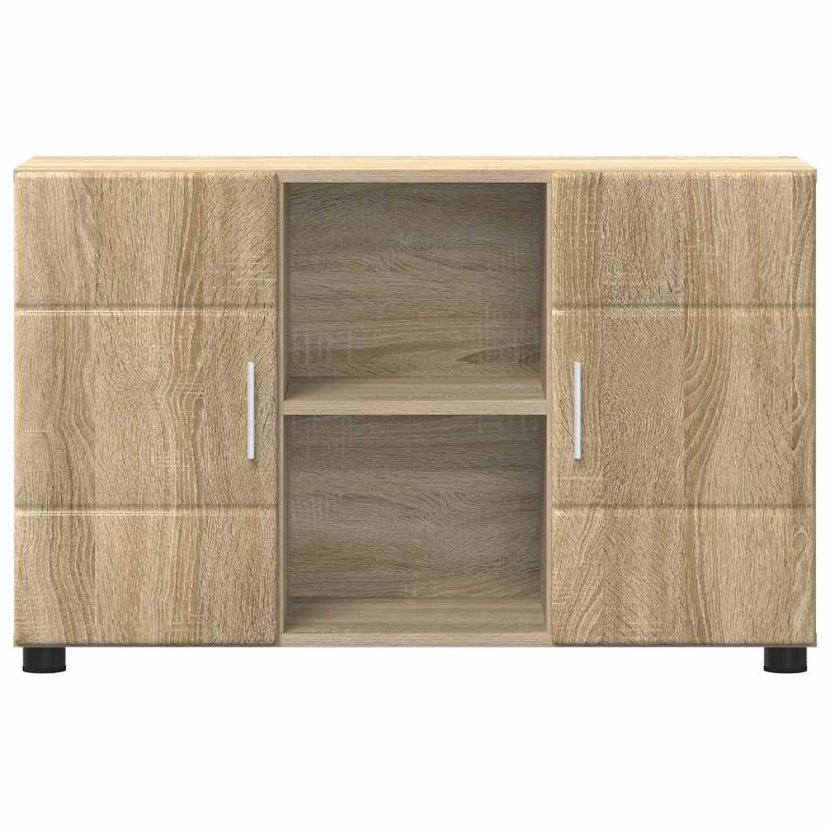 vidaXL Πλαϊνό γραφείο FLORIN 88,5 x 30,5 x 55,5 εκ Δρύς Sonoma