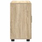 vidaXL Πλαϊνό γραφείο FLORIN 88,5 x 30,5 x 55,5 εκ Δρύς Sonoma