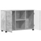 vidaXL Πλαϊνό γραφείο FLORIN 88,5 x 30,5 x 55,5 εκ Σκυρόδεμα Γκρι