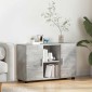 vidaXL Πλαϊνό γραφείο FLORIN 88,5 x 30,5 x 55,5 εκ Σκυρόδεμα Γκρι