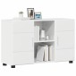 vidaXL Πλαϊνό γραφείο FLORIN 88,5 x 30,5 x 55,5 εκ Επεξεργασμένο Ξύλο