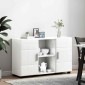 vidaXL Πλαϊνό γραφείο FLORIN 88,5 x 30,5 x 55,5 εκ Επεξεργασμένο Ξύλο