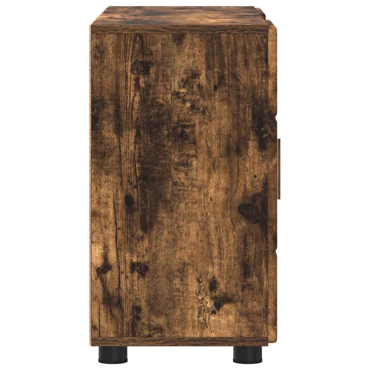 vidaXL Πλαϊνό γραφείο FLORIN 88,5 x 30,5 x 55,5 εκ Καπνιστό Δρύς