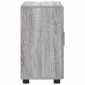 vidaXL Πλαϊνό γραφείο FLORIN 88,5 x 30,5 x 55,5 εκ Γκρίζο Σονομα
