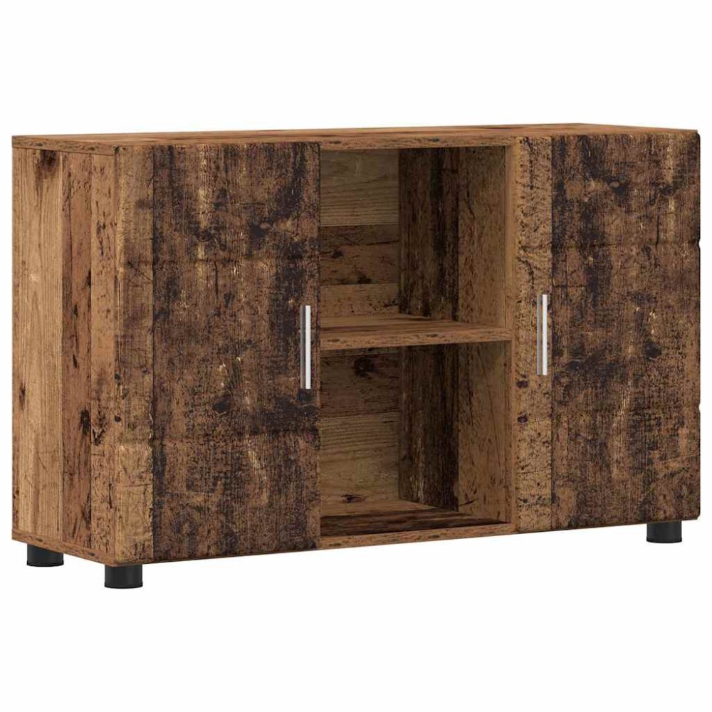 vidaXL Πλαϊνό γραφείο FLORIN 88,5 x 30,5 x 55,5 εκ Παλιό ξύλο