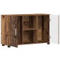 vidaXL Πλαϊνό γραφείο FLORIN 88,5 x 30,5 x 55,5 εκ Παλιό ξύλο