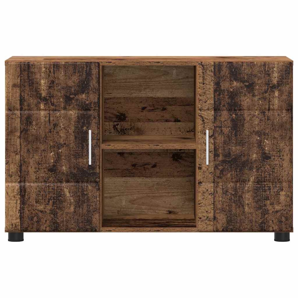 vidaXL Πλαϊνό γραφείο FLORIN 88,5 x 30,5 x 55,5 εκ Παλιό ξύλο