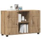vidaXL Πλαϊνό γραφείο FLORIN 88,5 x 30,5 x 55,5 εκ Artisan Oak