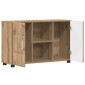 vidaXL Πλαϊνό γραφείο FLORIN 88,5 x 30,5 x 55,5 εκ Artisan Oak