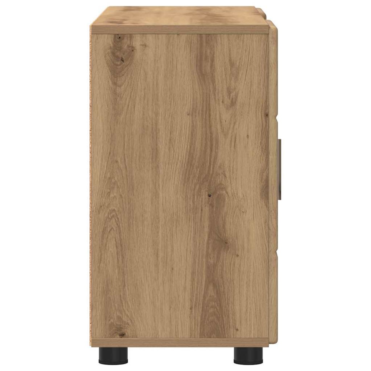 vidaXL Πλαϊνό γραφείο FLORIN 88,5 x 30,5 x 55,5 εκ Artisan Oak