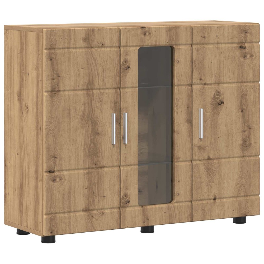 vidaXL Ξύλινο Ντουλάπι Artisan Oak Επεξεργασμένο Ξύλο