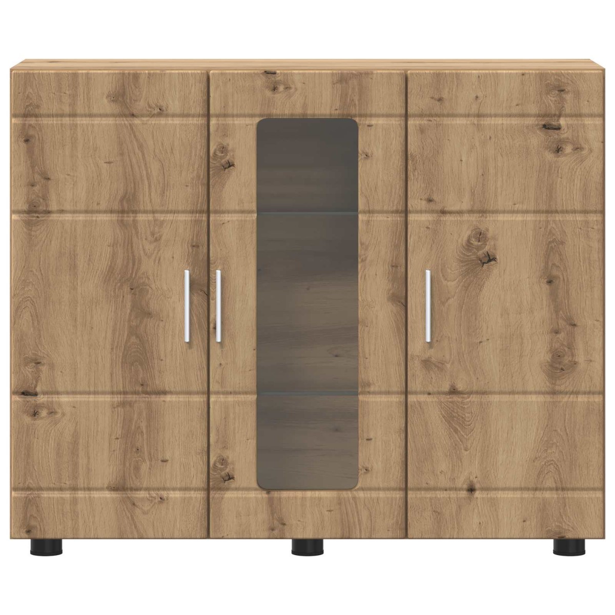vidaXL Ξύλινο Ντουλάπι Artisan Oak Επεξεργασμένο Ξύλο
